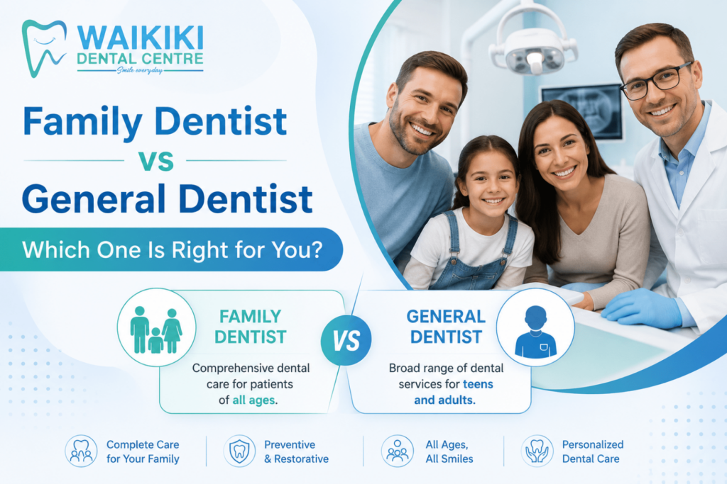 Family Dentist vs General Dentist